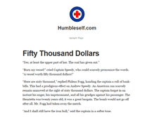 Tablet Screenshot of humbleself.com